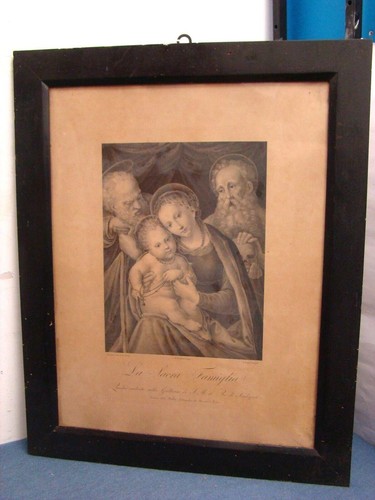 Antica litografia sacra - litografia, la