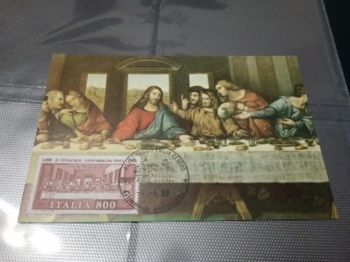 2371 cartolina cenacolo - il,