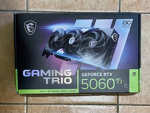 Msi gtx 5060ti solo - solo, scatola