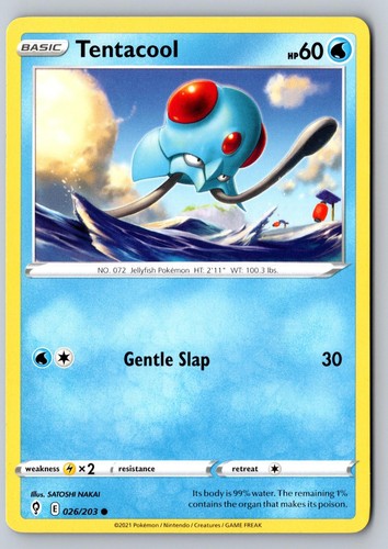Tentacool 026 203 cieli - 026/203, comuni