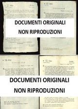 lotto 4 documenti antichi
