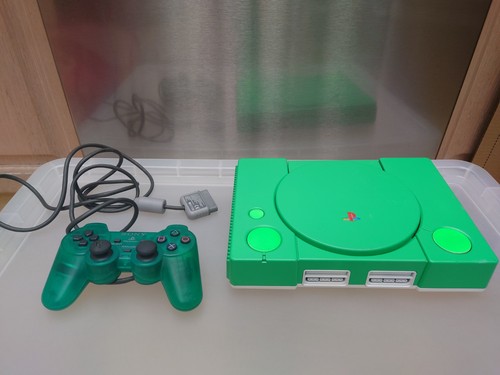 Sony playstation ps1 verde - sony,