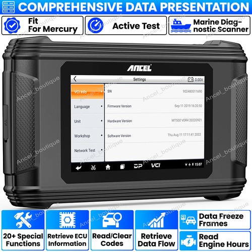 Ancel mr500 marine diagnostic - marine,