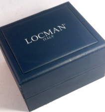 LOCMAN -SCATOLA PER OROLOGIO-VINTAGE-RARE WATCH BOX-CAJA-BOITE-USATA