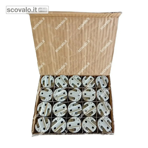 Portalampada ceramica e14 - portalampada,