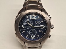 Citizen Eco drive H500-S035791 Titanium sapphire orologio cronografo uomo 40 mm