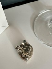 Mini Silver Metal Heart Shaped