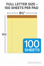 TOPS Legal Pad 8,5x11,75