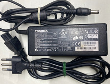 ADAPTER AC/DC 19V 3.95A ORIGINALE TOSHIBA PA3715E-1AC3 + CAVO 220V