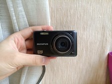 🔥Olympus VG-160 (X 990) fotocamera digitale compatta nera 14,0 MP🔥set FUNZIONANTE🔥
