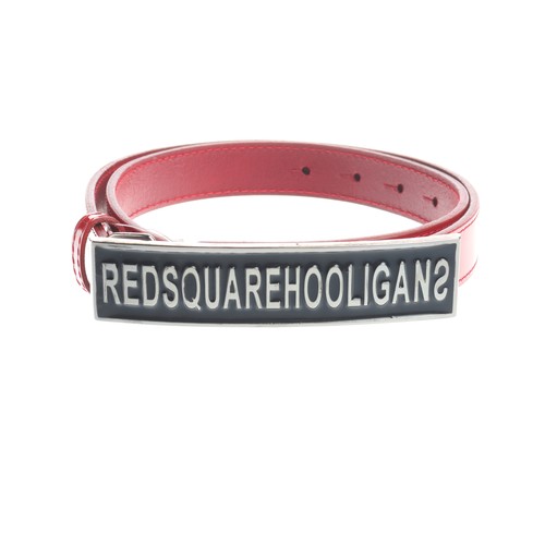 Cintura dsquared rossa - cintura,