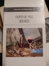 Filippo De Pisis Ver-vert Einaudi 1984