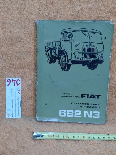 Fiat 682 catalogo parti - fiat,