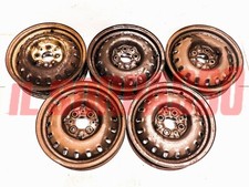  CERCHI RUOTA BORRANI FIAT 1100 103 FUORISERIE - TV - VIGNALE ORIGINALI