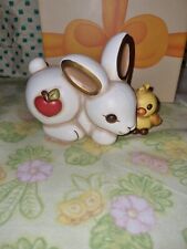 Thun Coniglio Medio Sdraiato Con Pulcino Con Scatola Pasqua