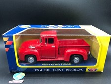 Motor Max Ford Pickup 1956, automodello scala 1:24, vintage (1621)
