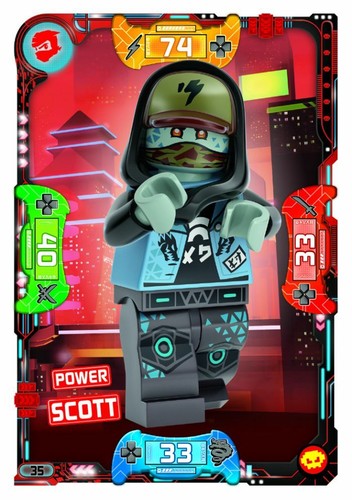Power scott carta eroi - 35,