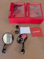 Highsider Montana Specchietto Retrovisore per Manubrio Moto Bar End - Nero