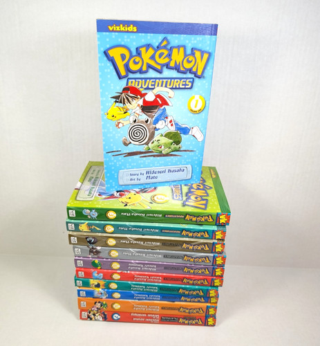 Pokemon adventures manga lotto - manga,