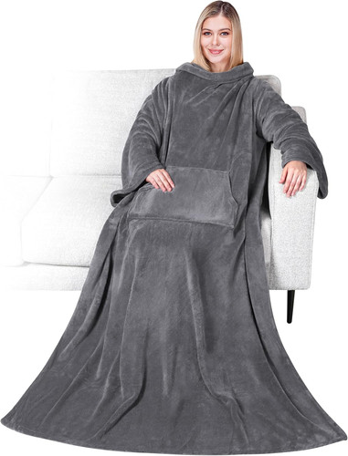 Coperta con maniche per adulto - coperta,