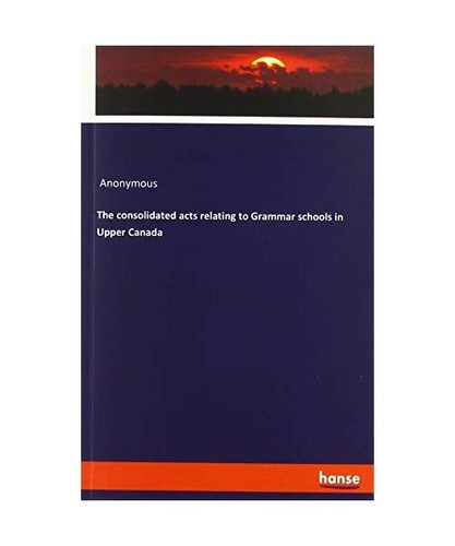 The consolidated acts - , relating