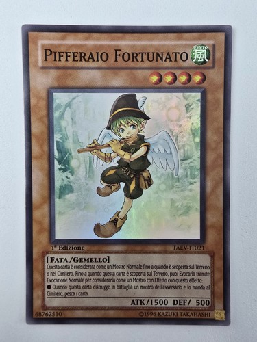 Yugioh pifferaio fortunato - pifferaio,