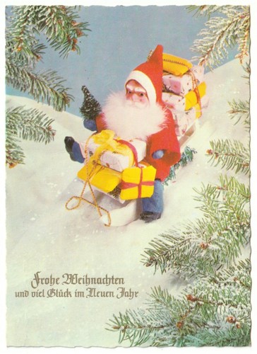 1965 babbo natale giocattolo - natale,