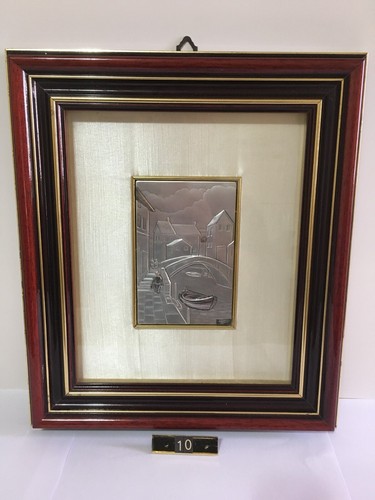 Quadro lamina argento
