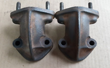 COPPIA COLLETTORI SCARICO TESTATA USATO-FIAT 500 D-F-L-R-BUONE CONDIZIONI