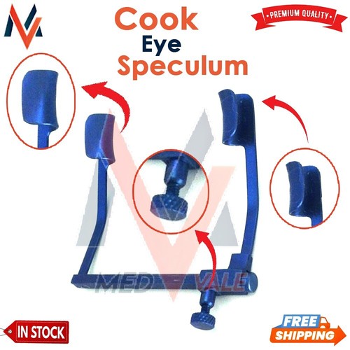 Cook eye speculum 8 - eye, 7/8"