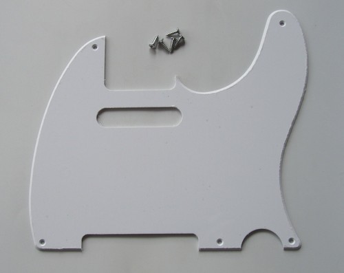 Battipenna per chitarra bianco