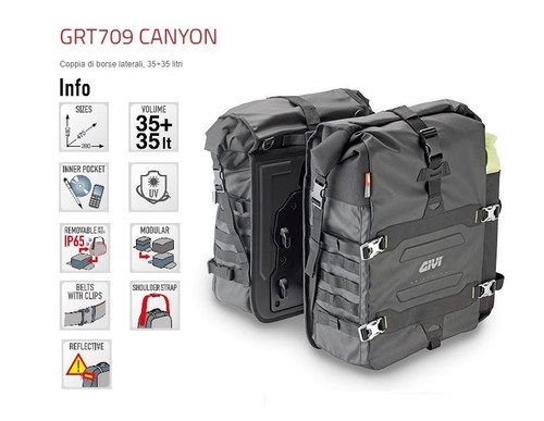 Givi coppia borse moto - borse,