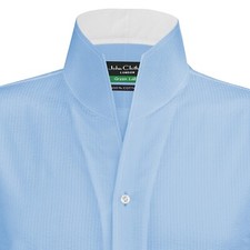 Men's High Collar Open Neck