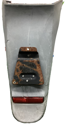 Parafango porta targa piaggio - parafango,