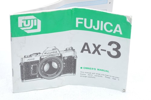 Fujica film camera - ax-3,