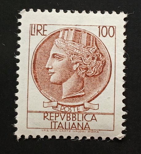 Francobollo siracusana 100 - francobollo,