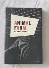 ANIMAL FARM George Orwell 1946 Early American Edition GREAT Hardcover Book