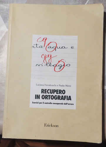 Recupero ortografia - recupero,