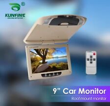 Monitor LCD da 9 pollici per montaggio a soffitto schermo per auto. Multimediale