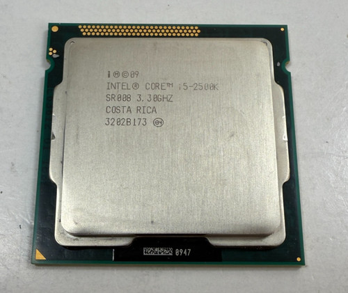 Intel core 2500k 3 ghz - intel, i5-2500k