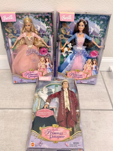 Raro lotto barbie principessa - barbie,