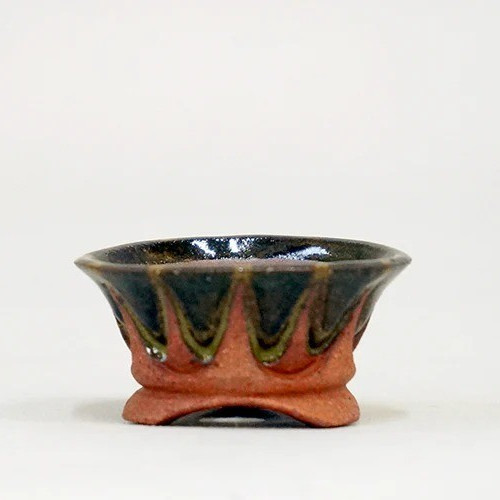 Vaso bonsai firmato - , artista