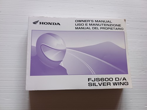 Honda fjs 600 silver wing - 600,