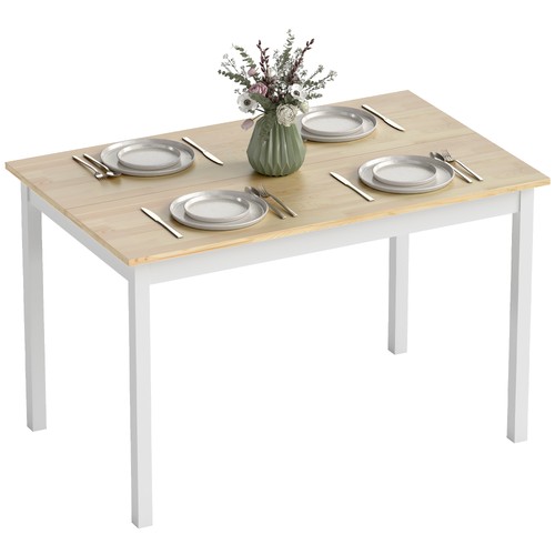 Homcom tavolo pranzo 4 - homcom, da
