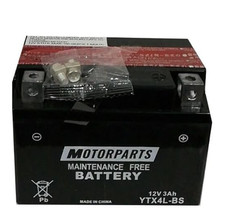 BATTERIA YTX4L-BS 12 V 3 AH