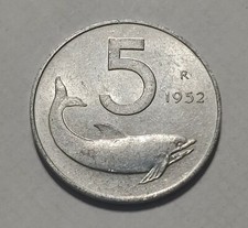 Italy 1952 lire coin - 1952,