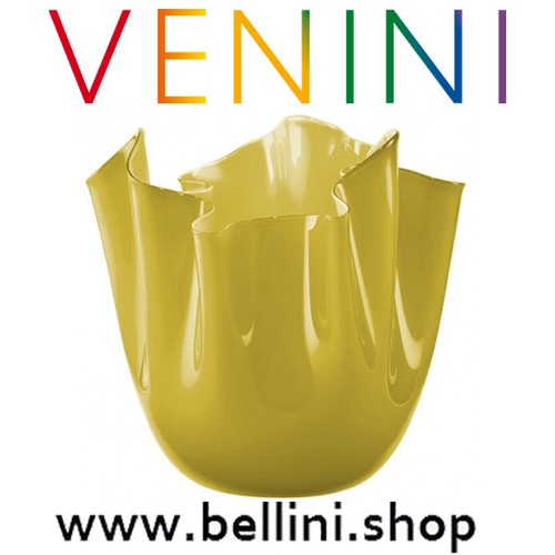 Venini fazzoletto opalino vaso - venini,