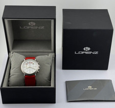 Lorenz Referenza 10753 Chronograph Regatta Valjoux 7767 Swiss Made Men Full set