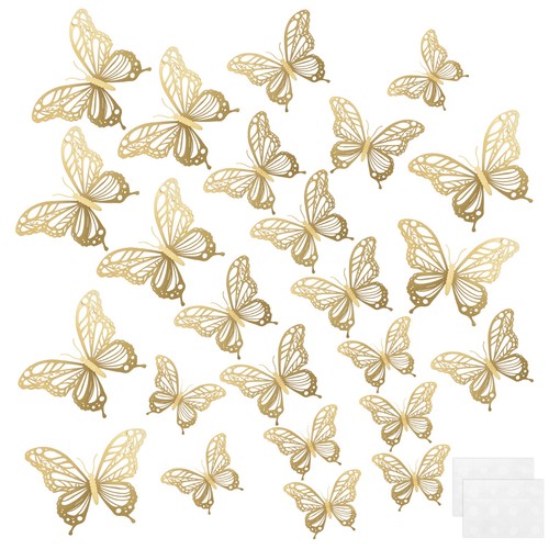 Pieces butterfly wall - pieces, 3d