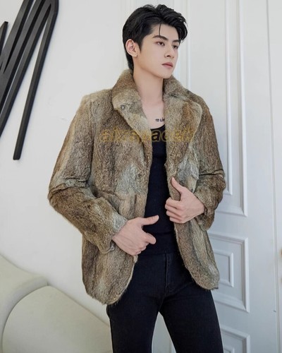 Cappotto uomo vera pelliccia